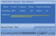 Genuine Sound Recorder screenshot